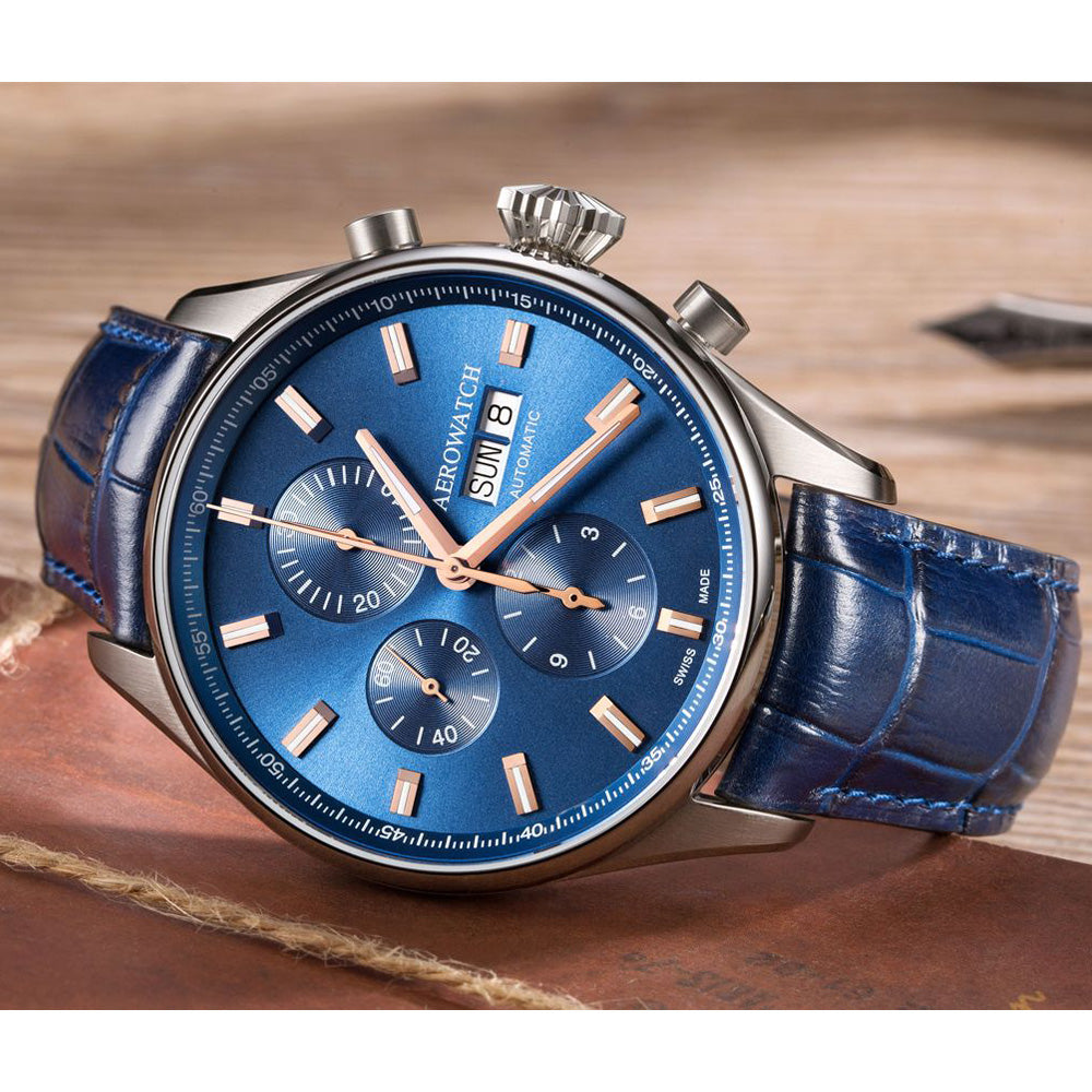 Aerowatch Grandes Classiques Chrono Day-Date A 61989 AA01