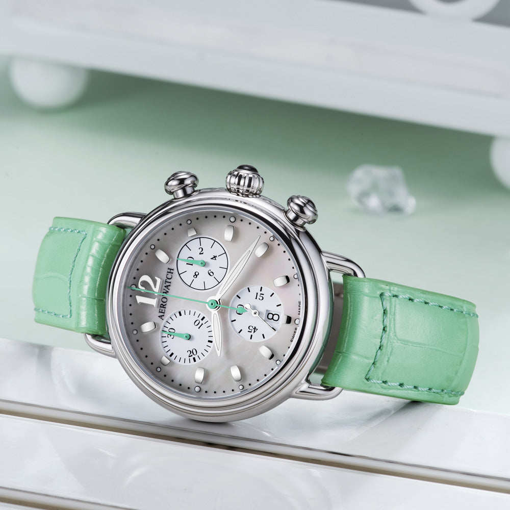Aerowatch 1942 Chronolady A 81105 AA03