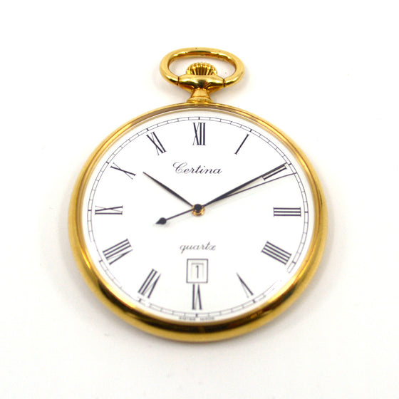 Certina Gold-Taschenuhr 115 9600 68 24